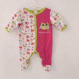 Baby Girl Owl Sleeper